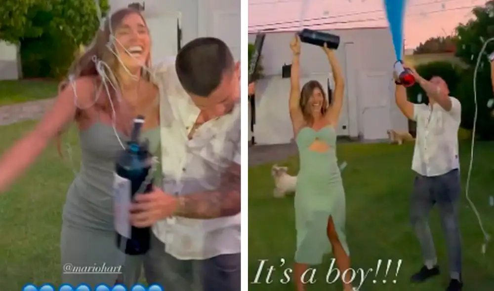 Korina Rivadeneira y Mario Hart estallaron de alegría tras conocer el sexo de su segundo hijo. Foto: captura Instagram Korina Rivadeneira y Mario Hart estallaron de alegría tras conocer el sexo de su segundo hijo. Foto: captura Instagram