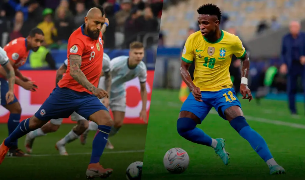 Brasil vs. Chile: la Roja necesita ganar para seguir con la ilusión de la clasificación. Foto: composición GLR/AFP/EFE