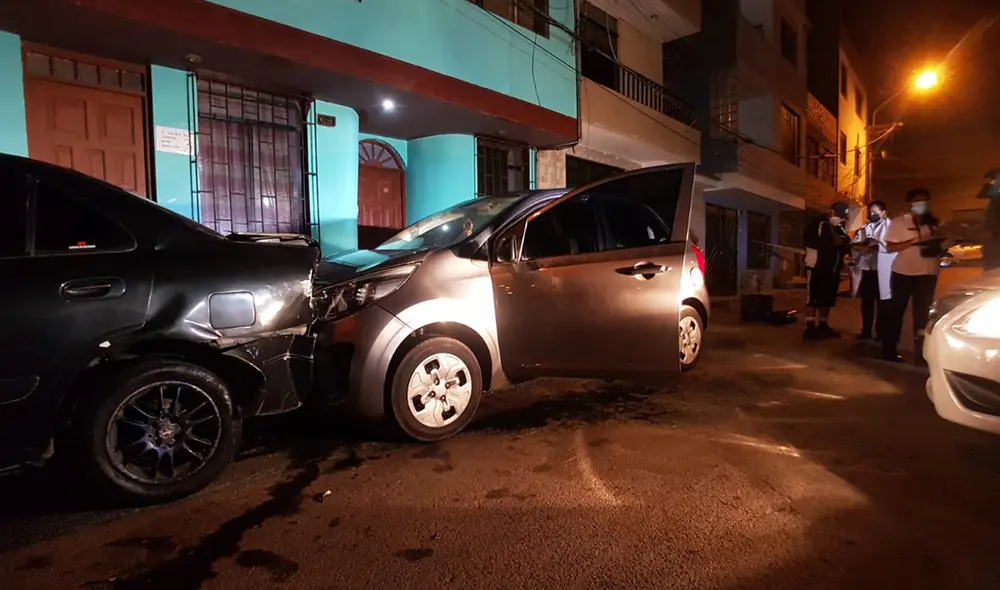 Así quedó el vehículo de la víctima tras el ataque perpetrado por sicarios. Foto: Grace Mora / URPI - LR Así quedó el vehículo de la víctima tras el ataque perpetrado por sicarios. Foto: Grace Mora / URPI - LR