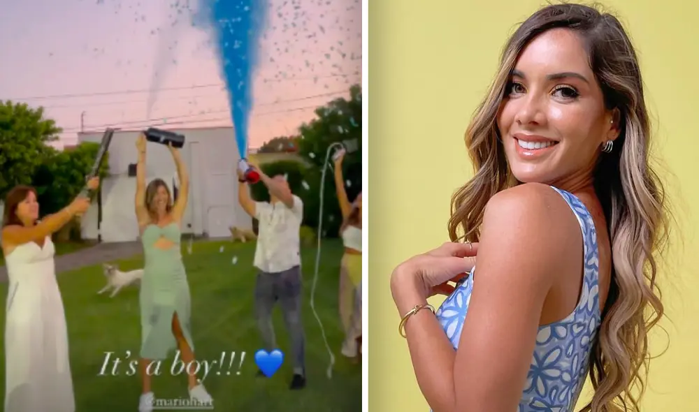 Mario Hart y Korina Rivadeneira compartieron tiernos videos de su fiesta revelación. Foto: composición Instagram/Korina Rivadeneira Mario Hart y Korina Rivadeneira compartieron tiernos videos de su fiesta revelación. Foto: composición Instagram/Korina Rivadeneira