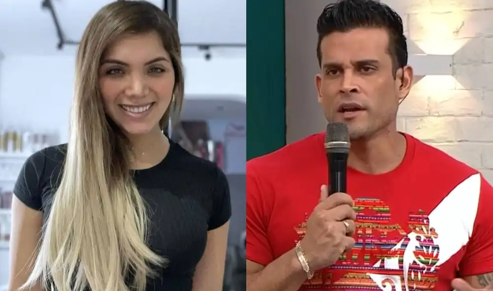 Isabel Acevedo y Christian Domínguez contradicen sus versiones. Foto: composición Isabel Acevedo/Instagram, captura/América Tv