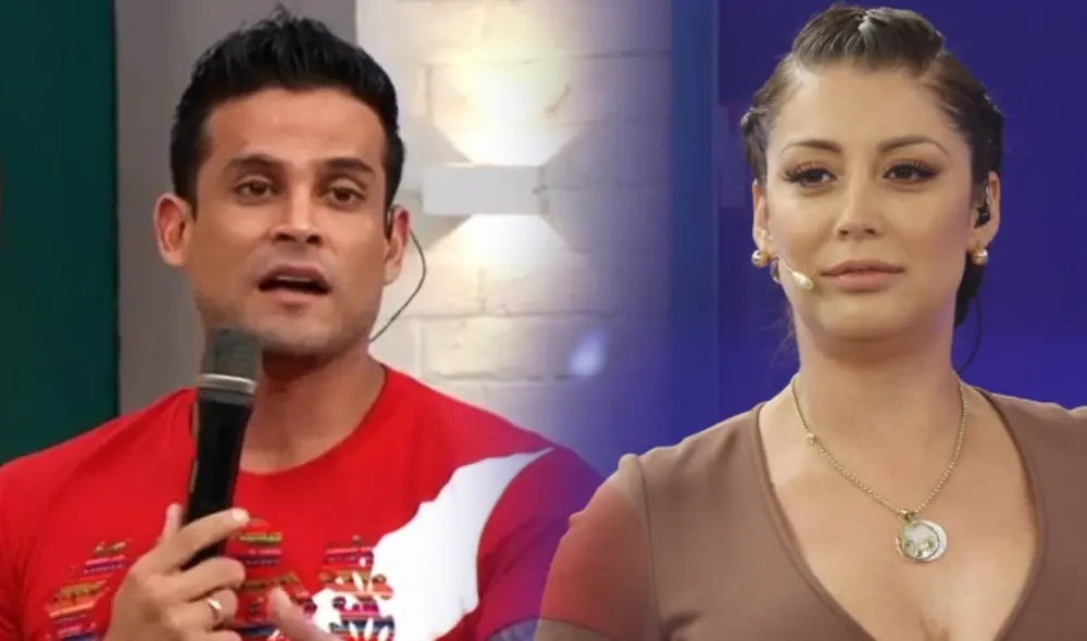 Christian Domínguez responde a declaraciones de Isabel Acevedo y habla sobre Karla Tarazona, en América hoy. Foto: composición/ captura de América TV/ captura de América hoy