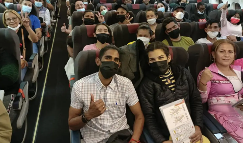 Miles de ciudadanos venezolanos han retornado con el Plan Vuelta la Patria desde diferentes países de la región. Foto: Cancillería de Venezuela Miles de ciudadanos venezolanos han retornado con el Plan Vuelta la Patria desde diferentes países de la región. Foto: Cancillería de Venezuela