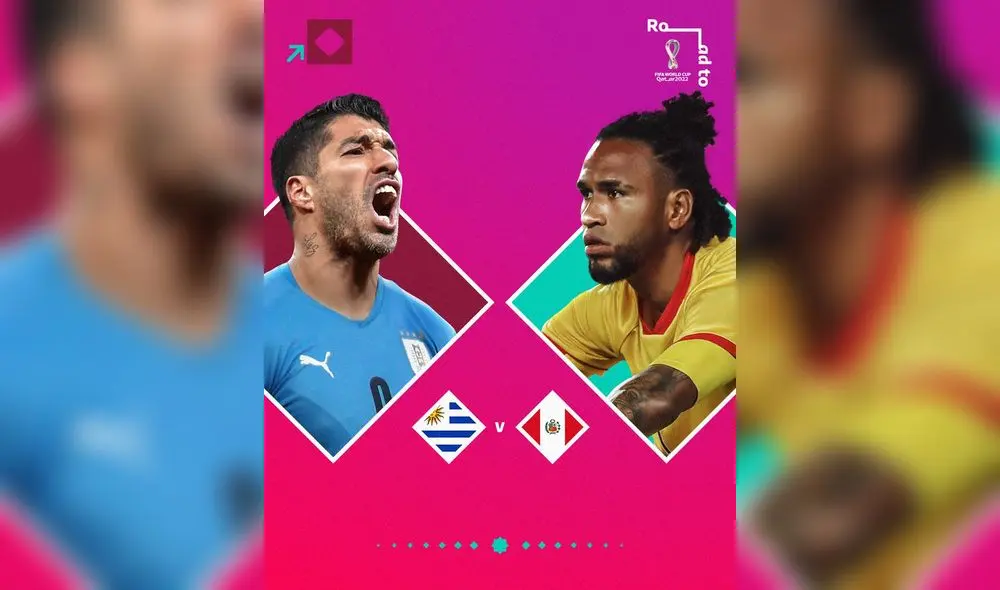 FIFA destacó el partido entre Perú vs. Uruguay con las imágenes de Luis Suarez y Pedro Gallese. Foto: FIFA.