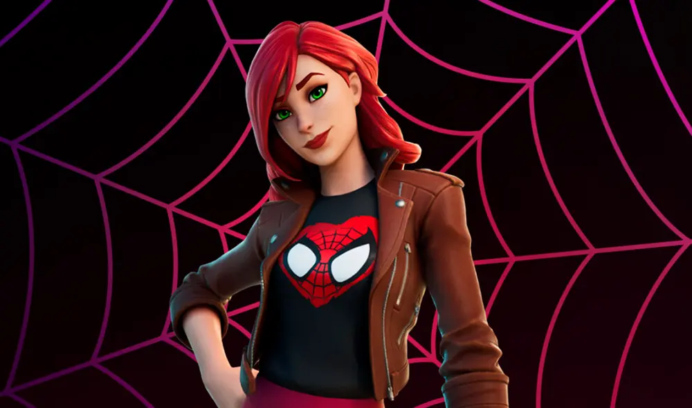 La skin de Mary Jane cuesta 1500 PaVos en la tienda de Fortnite. Foto: Fortnite