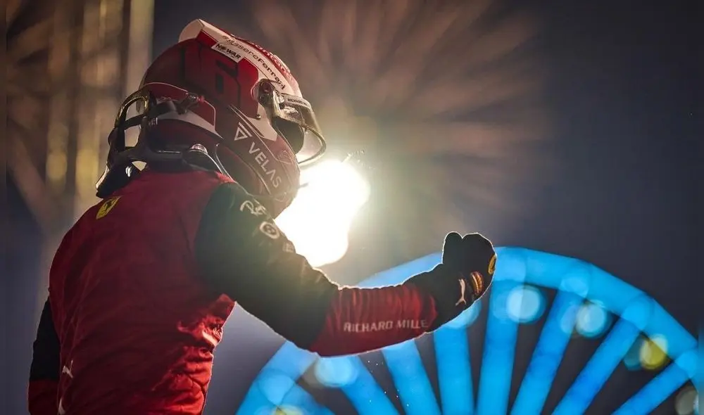 Charles Leclerc fue el primer ganador del año en la F1. Foto: F1. Charles Leclerc fue el primer ganador del año en la F1. Foto: F1.