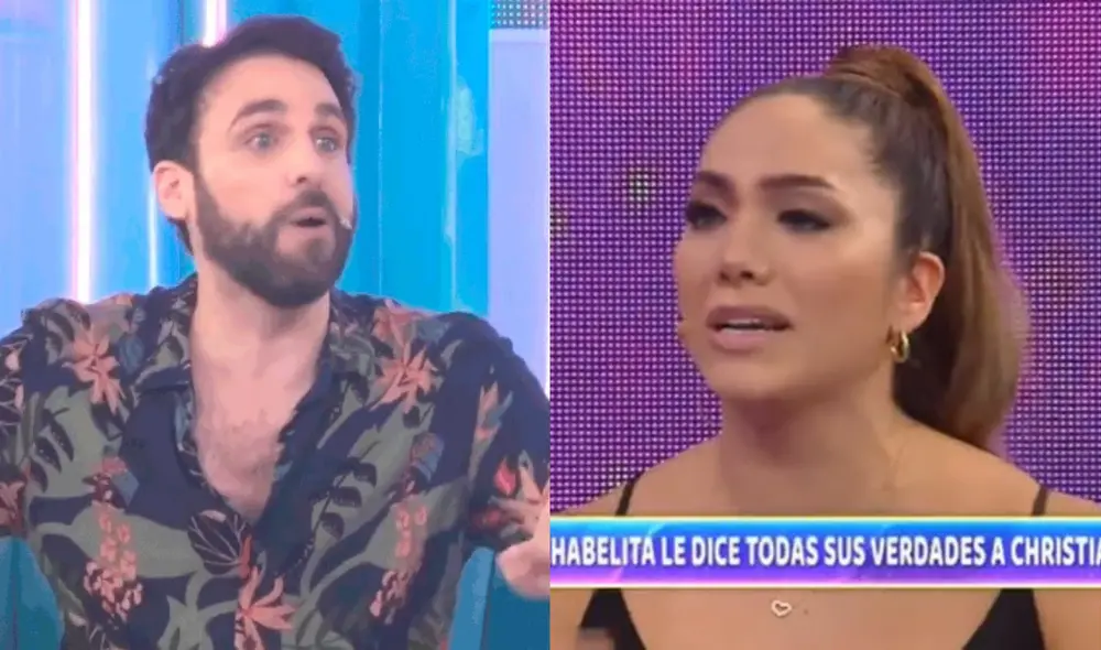 Rodrigo González le responde a 'Chabelita' cuando ella contaba su versión de los hechos. Foto: composición/captura de Willax/captura de ATV