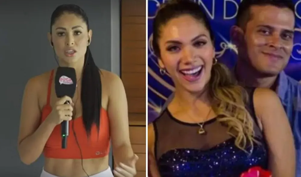 Pamela Franco aclaró sobre su relación con Christian Domínguez. Foto: captura de América TV - difusión