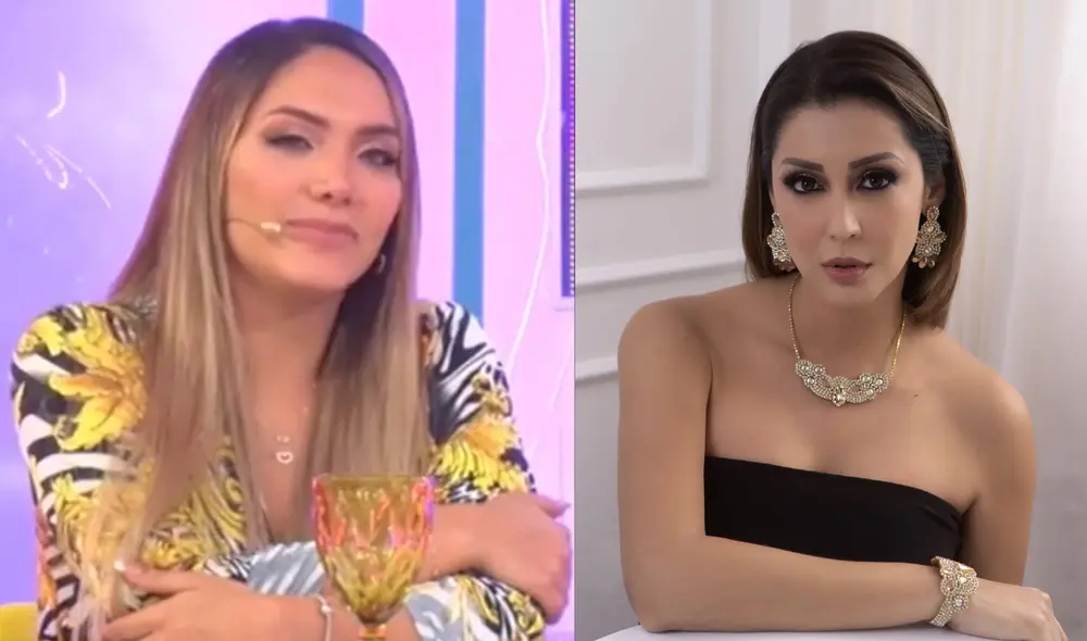 Isabel Acevedo acepta que "el karma sí existe" y le tocó vivirlo con Christian Domínguez. Foto: composición/Willax TV/Instagram.