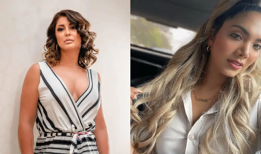 La conductora Karla Tarazona está tranquila, luego de que Isabel Acevedo le pidiera perdón. Foto: Karla Tarazona/Isabel Acevedo/Instagram