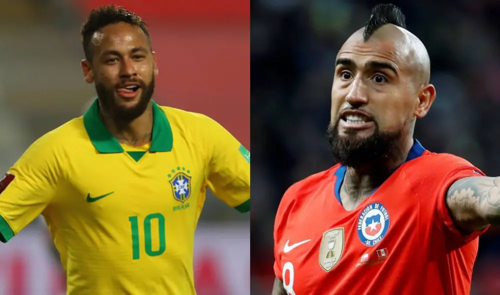 Brasil ganó 1-0 a Chile en la primera rueda de las Eliminatorias Qatar 2022. Foto: composición EFE-Luis Jiménez