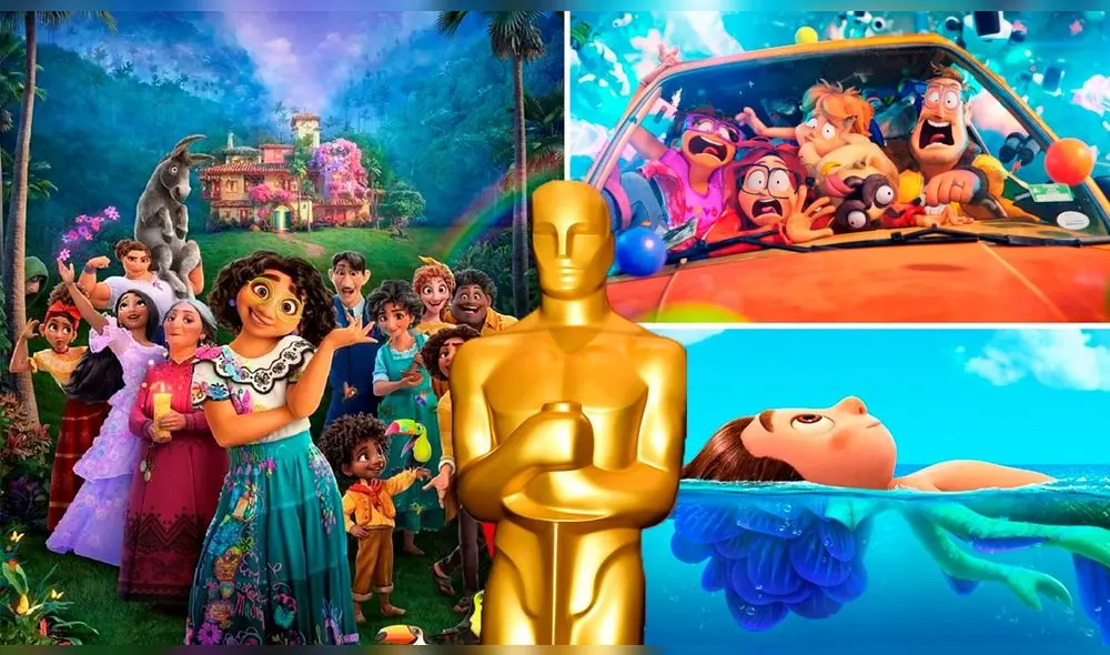 "Encanto", "Luca" y "Los Mitchell contra las máquinas” son algunas de las mejores películas animadas nominadas a los Oscar 2022. Foto: composición/Disney/Sony Pictures/Pixar "Encanto", "Luca" y "Los Mitchell contra las máquinas” son algunas de las mejores películas animadas nominadas a los Oscar 2022. Foto: composición/Disney/Sony Pictures/Pixar
