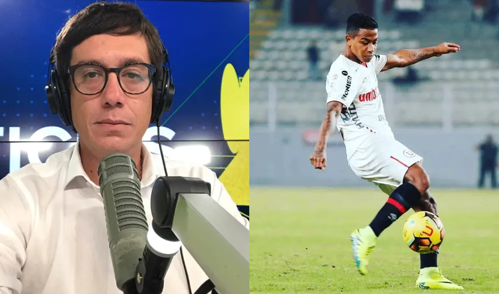 El periodista es fanático de Universitario, pero no acepta que hayan contratado a Andy Polo por agresor. Foto: Jaime Chincha/Andy Polo/Instagram