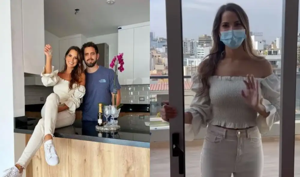 Valeria Piazza anuncia en sus redes que acaba de comprar un departamento propio. Foto: Composición Valeria Piazza/ Instagram