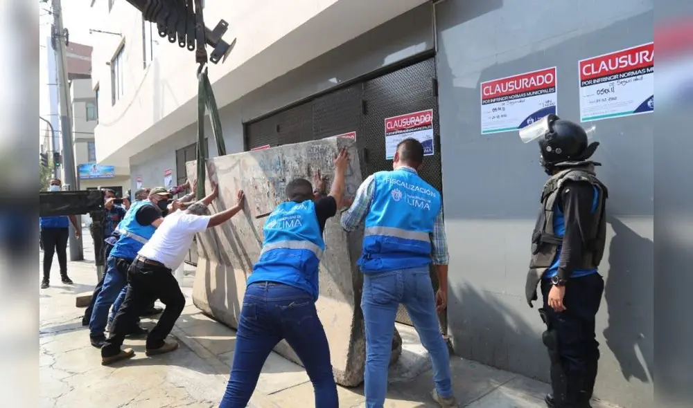 El inmueble estaba ubicado en la cuadra 4 del jirón Lucanas. Foto: MML