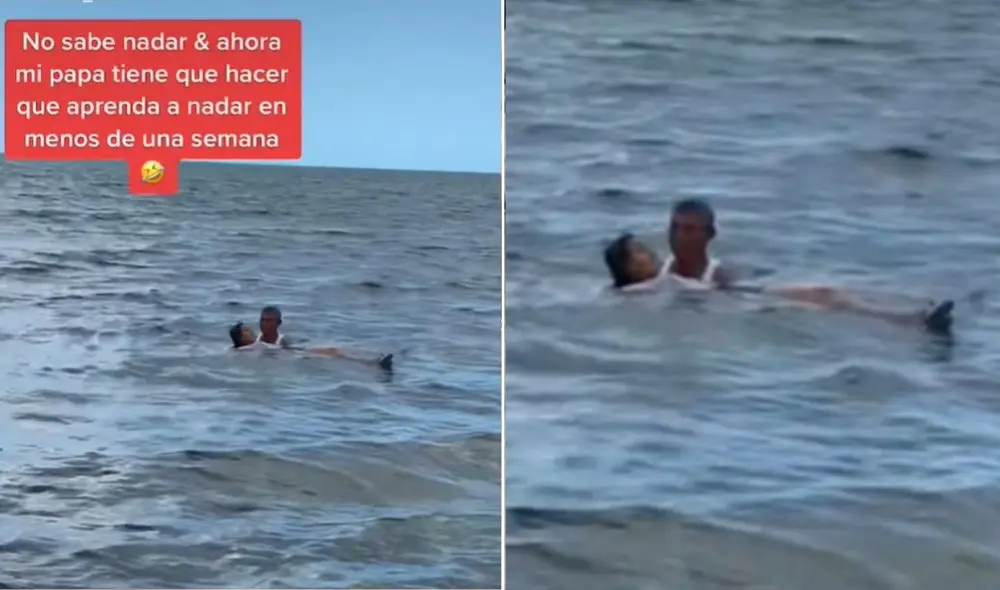 La viral escena que fue compartida en redes, logró obtener miles de reproducciones y reacciones en poco tiempo. Foto: captura de TikTok La viral escena que fue compartida en redes, logró obtener miles de reproducciones y reacciones en poco tiempo. Foto: captura de TikTok