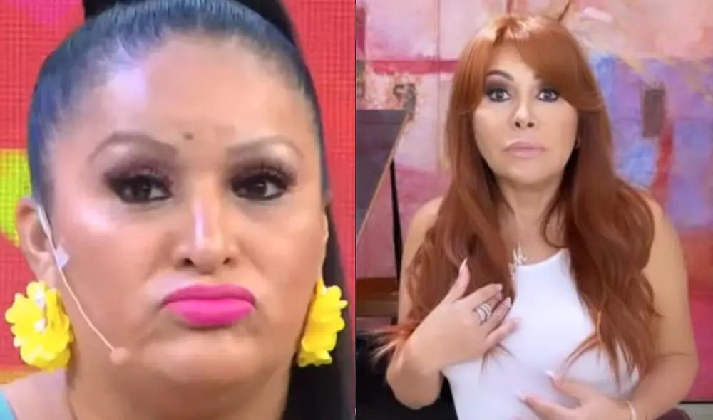 'Paloma de la Guaracha' no usó el pasaje de avión enviado por Magaly Medina para retornar al Perú. Foto: Composición LR / América TV / ATV. 'Paloma de la Guaracha' no usó el pasaje de avión enviado por Magaly Medina para retornar al Perú. Foto: Composición LR / América TV / ATV.