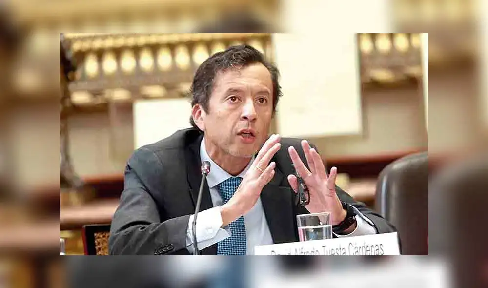 Postura. Tuesta cuestiona norma aprobada por el gobierno que pretende erradicar empresas tercerizadoras. Foto: La República Postura. Tuesta cuestiona norma aprobada por el gobierno que pretende erradicar empresas tercerizadoras. Foto: La República