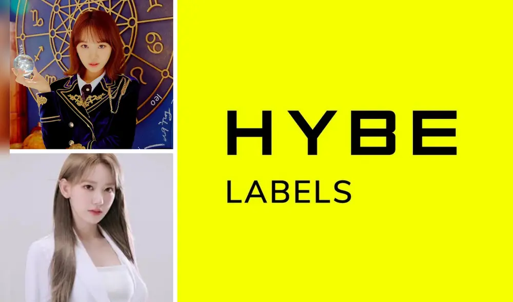 Las chicas de IZ*ONE se preparan para debutar en un nuevo grupo de Source Music de HYBE. Foto composición: Stone Music Entertainment y HYBE Labels.