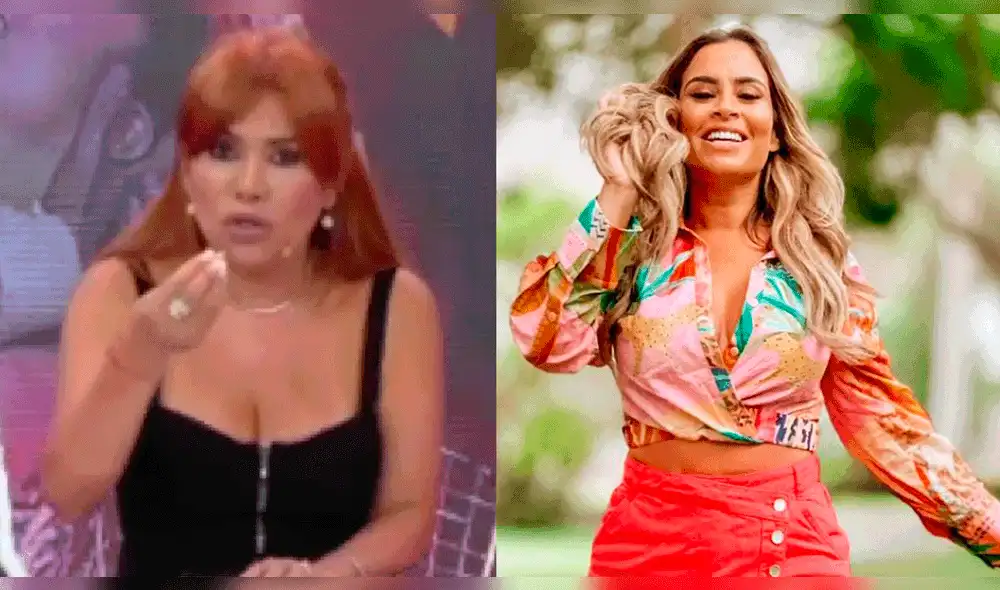 Magaly Medina cuestiona las declaraciones de Ethel Pozo. Foto: composición captura de ATV/Ethel Pozo-Instagram