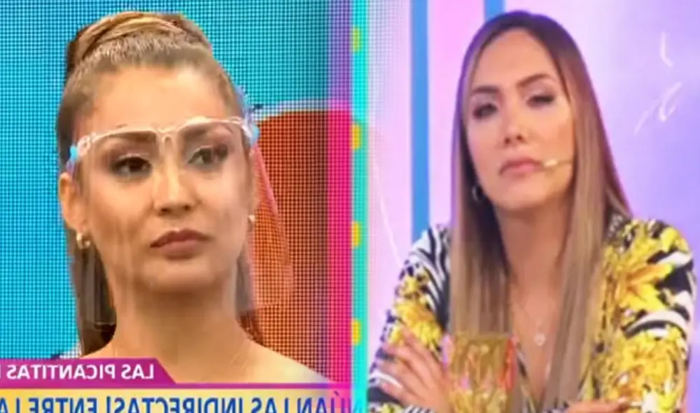 Karla Tarazona responde a las disculpas públicas de Isabel Acevedo. Foto: composición/ captura de Panamericana TV/ captura de Willax