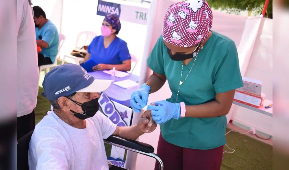Atienden a población vulnerable ante esta enfermedad. Foto: Diresa Atienden a población vulnerable ante esta enfermedad. Foto: Diresa