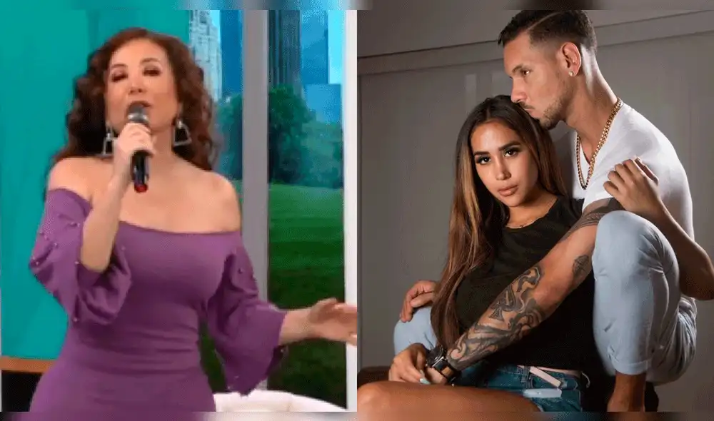 Janet Barboza habló de Anthony Aranda y Melissa Paredes. Foto: composición captura de América TV/Anthony Aranda-Instagram