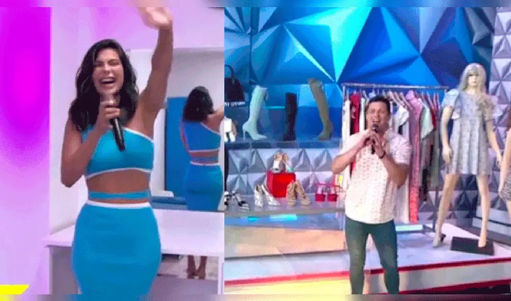 Ivana Yturbe realiza closet sale con prendas desde cinco soles. Foto: composición captura de América TV