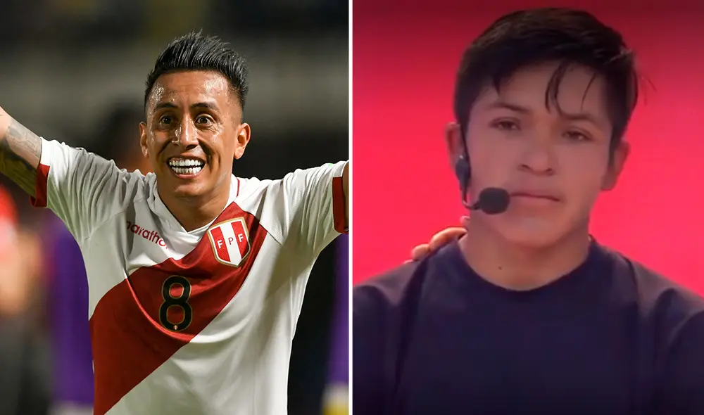 Cueva y su esposa cumplieron su palabra con Eduardo Vargas. Foto: composición/ AFP/ América TV