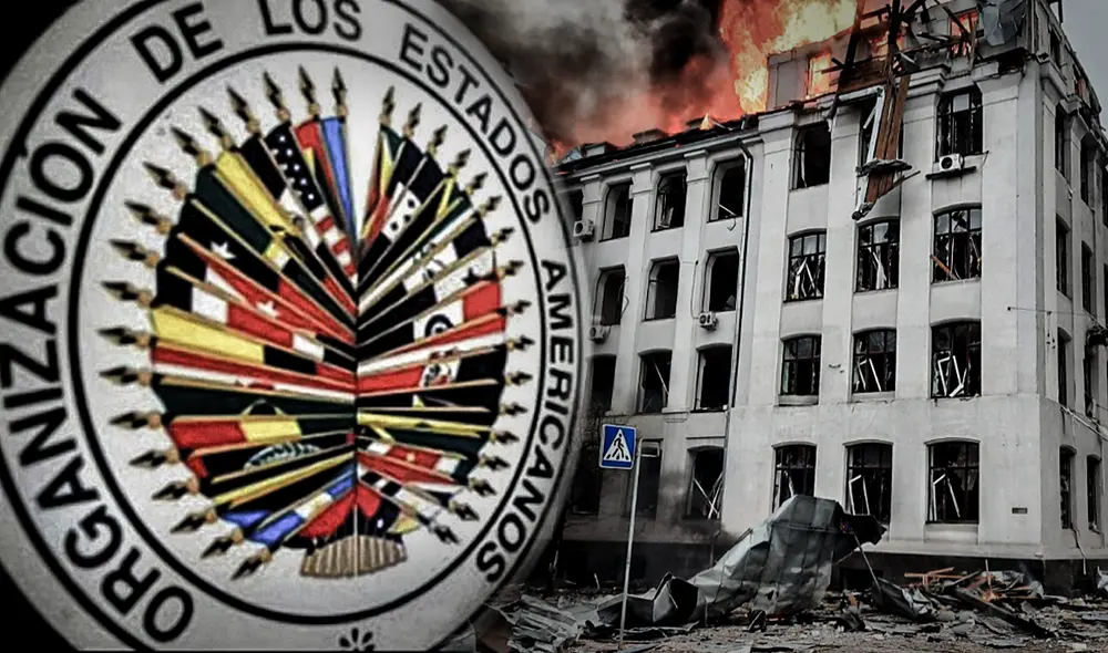 La OEA se unió a la condena internacional en contra de la invasión rusa a Ucrania. Foto: composición de Jazmin Ceras / La República