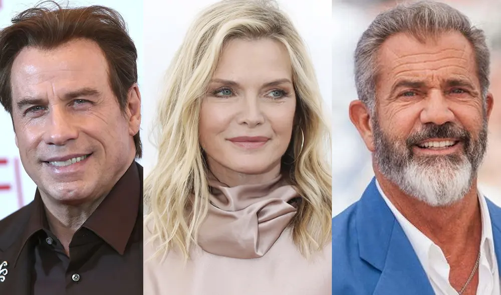 John Travolta, Michelle Pfeiffer y Mel Gibson rechazaron conocidos papeles protagónicos que les habrían hecho acreedores de un Oscar como mejor actor/actriz en su carrera. Foto: composición La República John Travolta, Michelle Pfeiffer y Mel Gibson rechazaron conocidos papeles protagónicos que les habrían hecho acreedores de un Oscar como mejor actor/actriz en su carrera. Foto: composición La República