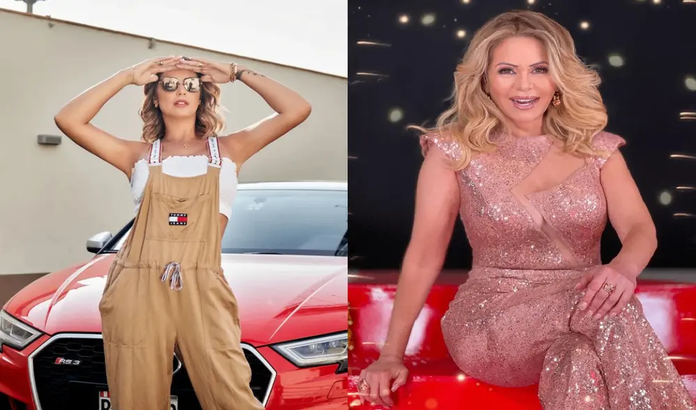 Karla Tarazona esta convencida de no querer tener contacto con Gisela Valcárcel. Foto: Karla Tarazona/Gisela Valcárcel/Instagram