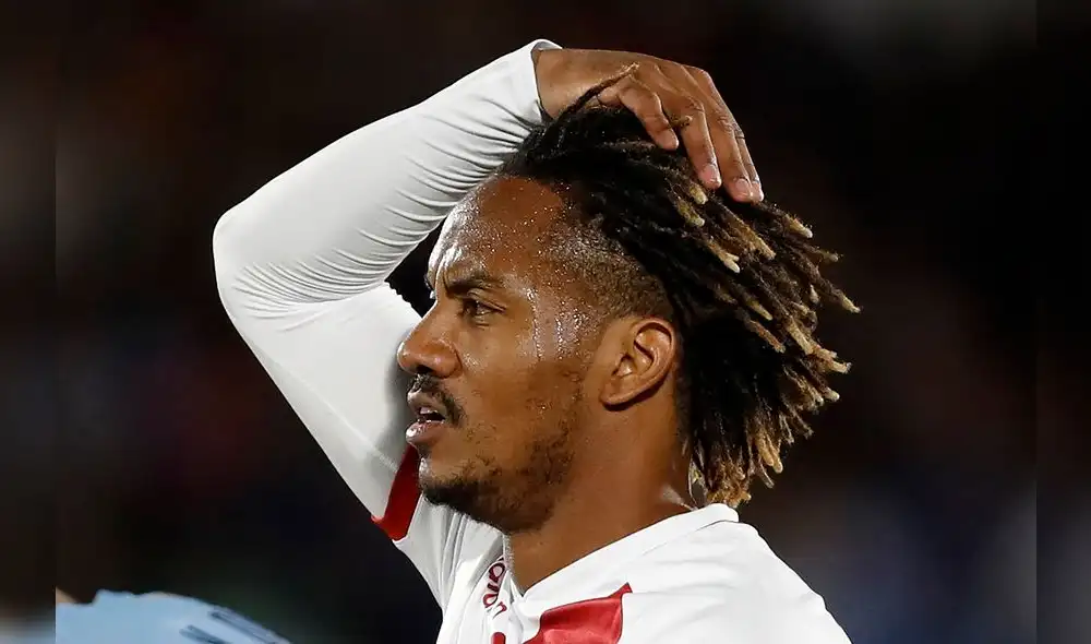 André Carrillo lleva la número 18 en la selección peruana. Foto: AFP