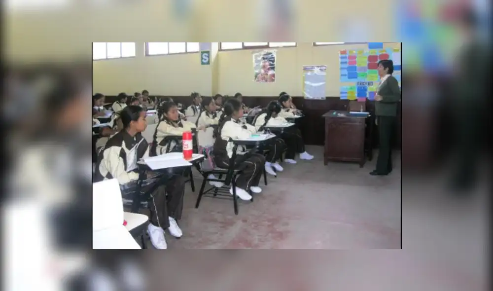 Carlso Yampufe lamentó que urge que el GRl atienda los reclamos para dar inicio a las clases presenciales. Foto: Colegio Santa Magdalena Sofía Carlso Yampufe lamentó que urge que el GRl atienda los reclamos para dar inicio a las clases presenciales. Foto: Colegio Santa Magdalena Sofía