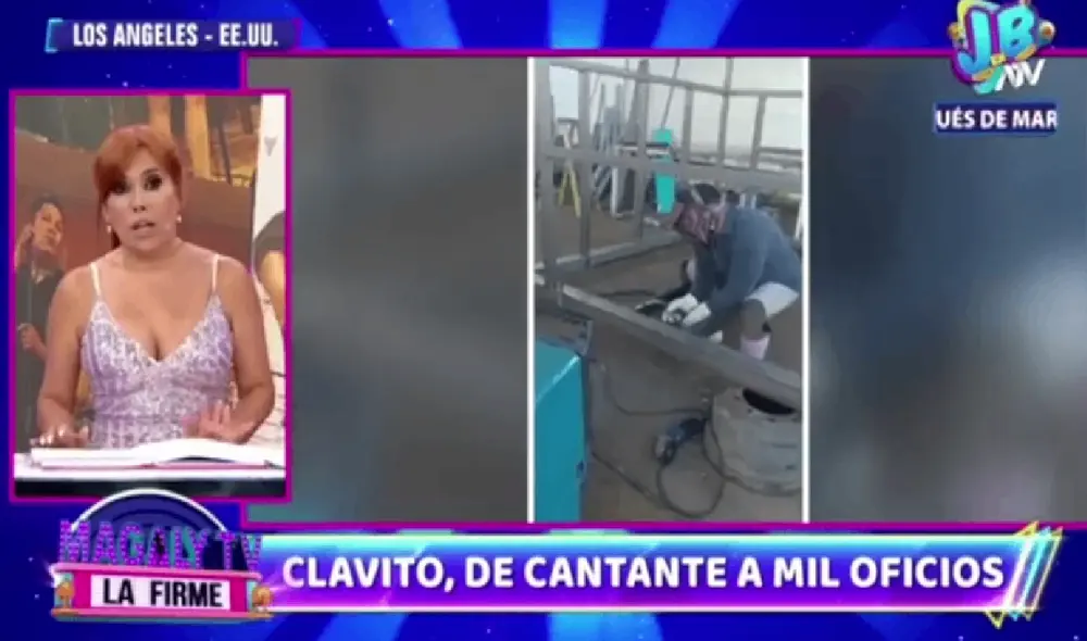 Magaly Medin aplaude trabajos de Robert Muñoz en Estados Unidos. Foto: Screenshot de Magaly TV, la firme