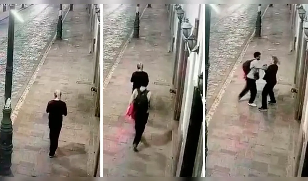 María Sylvan, de nacionalidad sueca, paseaba tranquilamente por inmediaciones del puente Rosario cuando fue sorprendida por un desconocido. Foto: composición LR/PNP