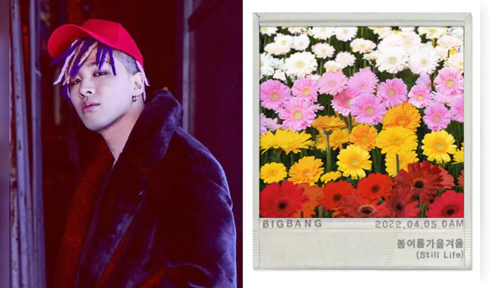 Taeyang será parte de "Still alive" de BIGBANG en su regreso. Foto composición: YG Entertainment