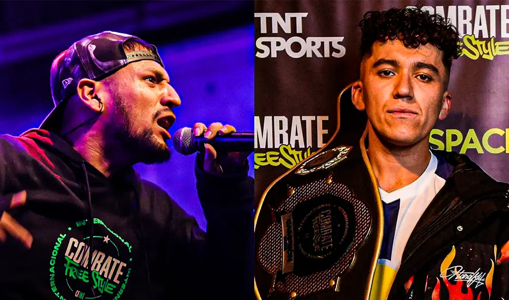 Stick y Rodamiento, protagonistas en Combate Freestyle. Foto: composición La República / Combate Freestyle