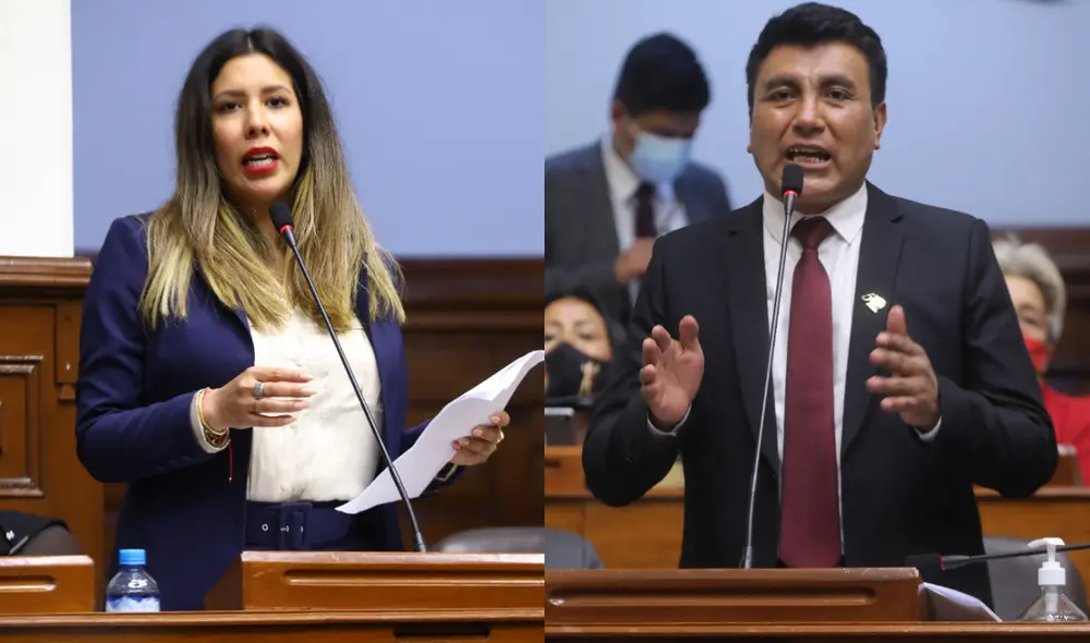 Amuruz busca que el ministro Zea acuda al Congreso para responder un pliego interpelatorio. Foto: composición Congreso