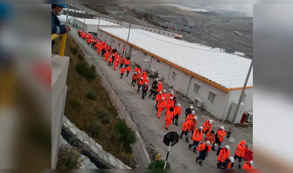 Trabajadores de minera están disconformes con utilidades. Foto: cortesía