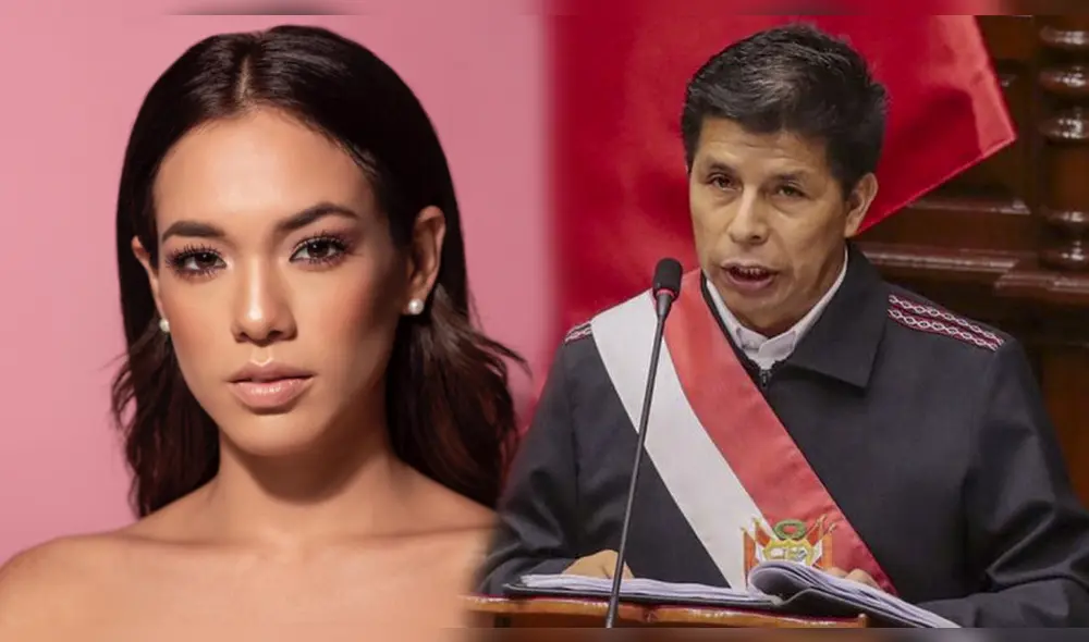 La 'Chinita' se mostró en desacuerdo con la idea que tiene Pedro Castillo sobre las "zonas pitucas" de Lima y sus habitantes. Foto: composición/Instagram/AFP