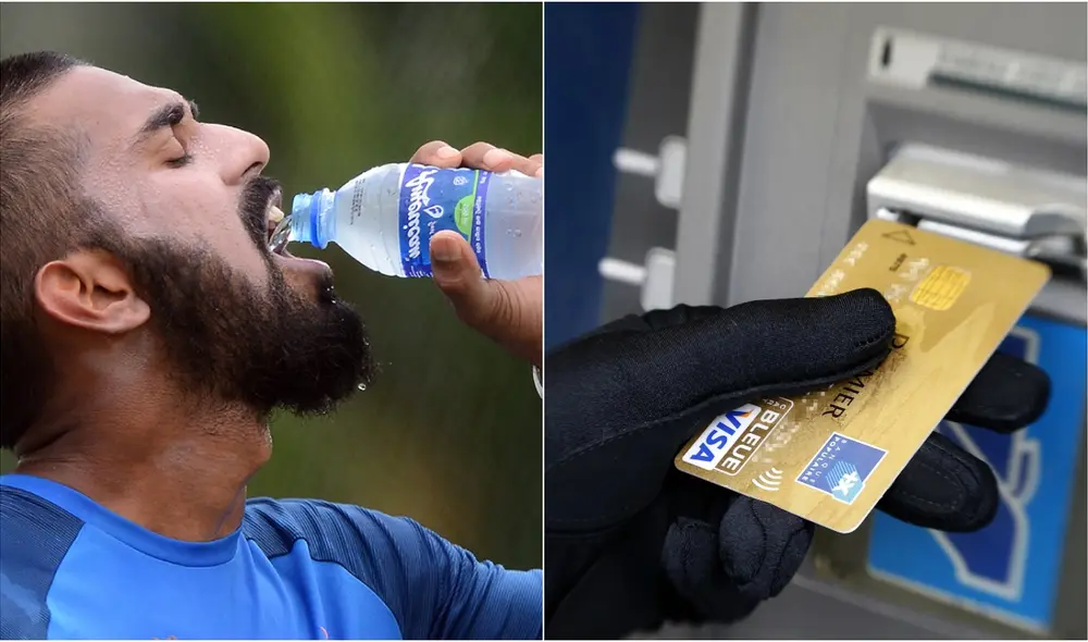 Estas diminutas partículas entran a nuestro organismo a partir de los alimentos o el consumo de bebidas, pero también por los residuos de los envases. Foto: composición LR / AFP