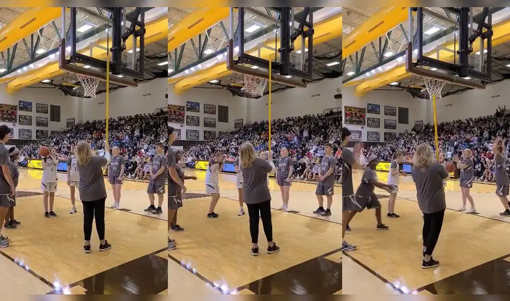 La adolescente de 17 años recibe el apoyo de Ally, amiga que la apoya en lo que se pueda dentro del colegio. Foto: captura de Twitter