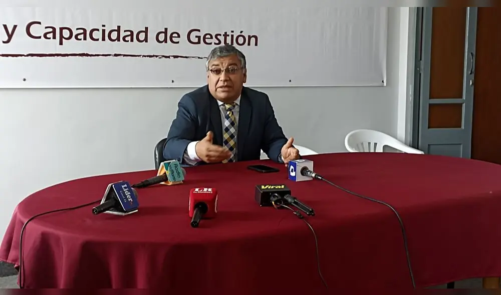 José Suárez sostuvo que el JNE contraviene sus propias disposiciones. Foto: URPI/Wilder Pari José Suárez sostuvo que el JNE contraviene sus propias disposiciones. Foto: URPI/Wilder Pari