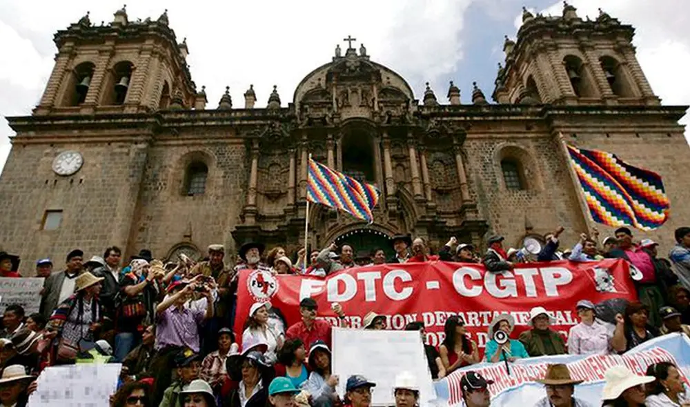 Protesta sería programada para los próximos días. Foto: referencial/La República