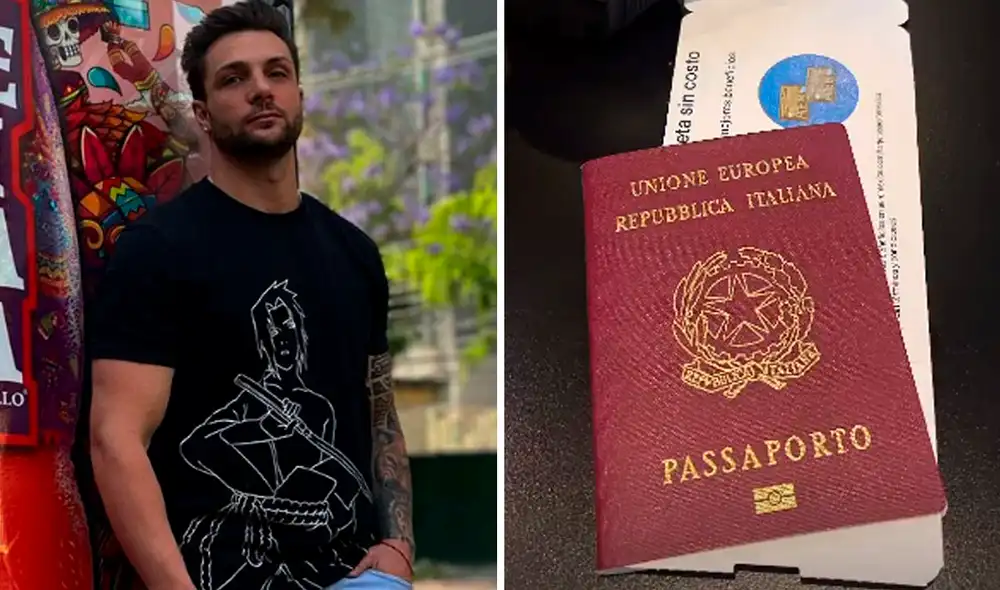 Nicola Porcella volvió a la Ciudad de México luego de varios días en el Perú. Foto: Instagram