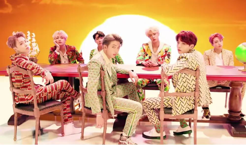 "Idol" de BTS fue lanzada en 2018 y ahora regresa con un MV especial para la colaboración con Free Fire. Foto: Hybe