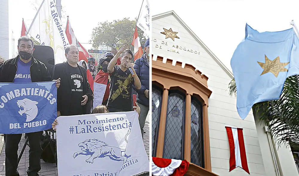 Miembros de La Resistencia fueron acusados de impedir el conteo de votos de la CAL. Foto: composición/ La República