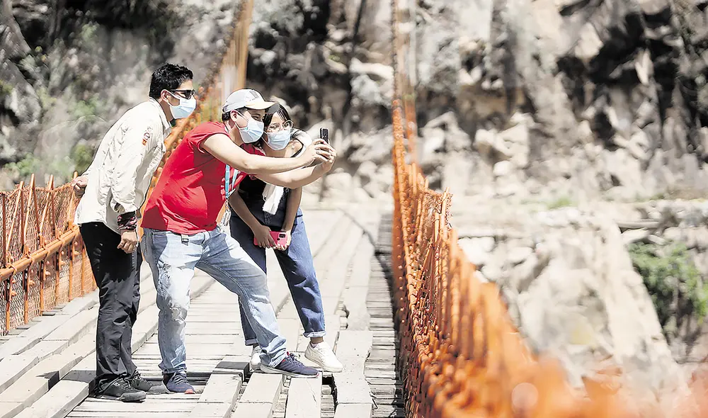 Experiencias. El contacto con la naturaleza y el turismo vivencial son destinos que hoy busca el turista nacional. Foto: Antonio Melgarejo/La República
