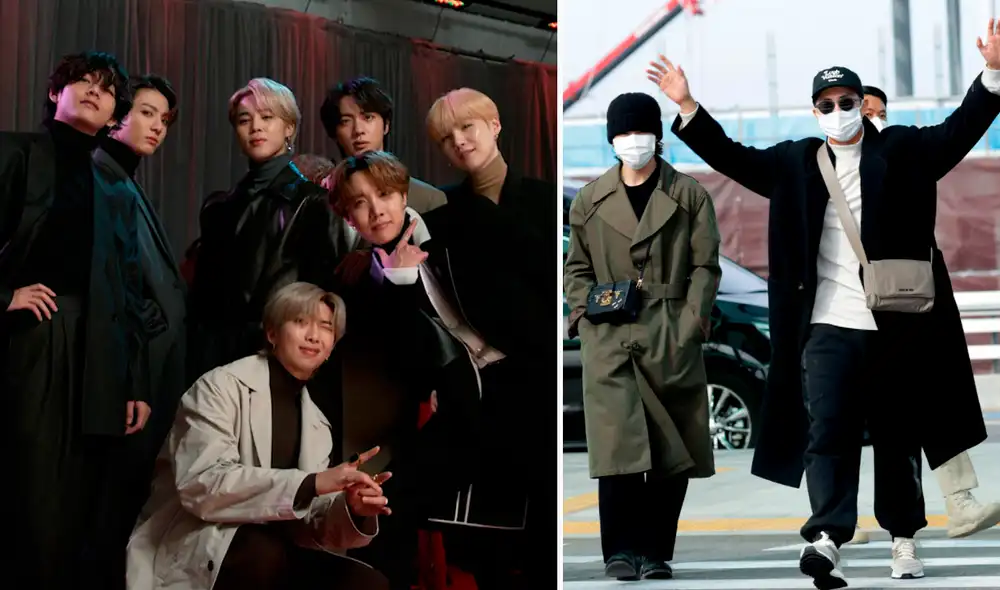 BTS saldrá de Corea del Sur para pasar al menos tres semanas en Estados Unidos. Foto: E!/Naver News BTS saldrá de Corea del Sur para pasar al menos tres semanas en Estados Unidos. Foto: E!/Naver News